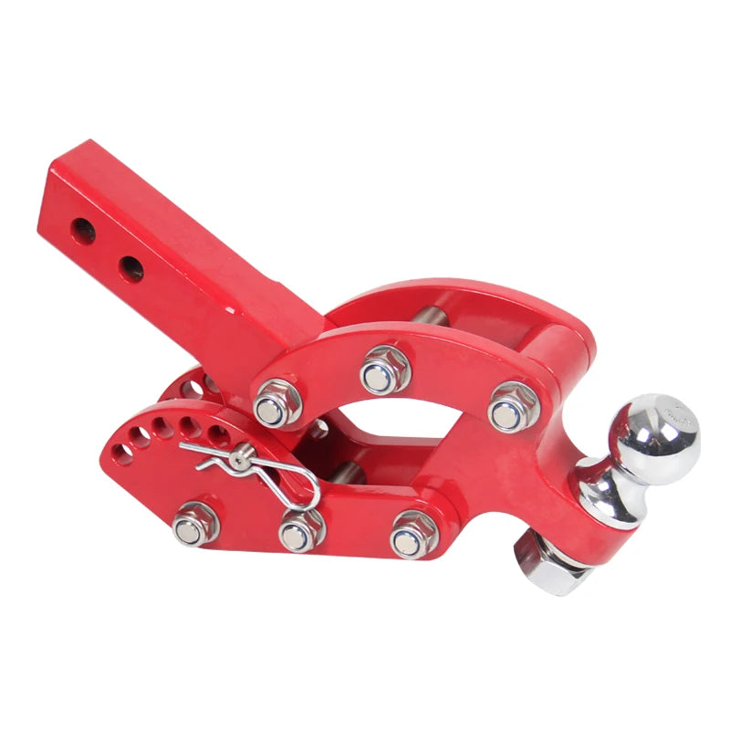 New Lightweight Steel Adjustable Vehicle Hook for Towing Ball Trailer Hitch Parts with 10000LBS Capacity and 2inch Receiver 4