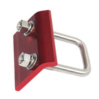 High Quality 7075 Aluminum Alloy M12 Style Fastening Anti-Loosening Rose Red Trailer Arm Refit Parts Hitch Tow Hook Accessories 1