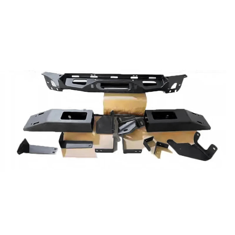 For Land Cruiser 300 Steel Winch Tray Bracket Parts Winch Mounting Rack Holder Trailer Hitch Car LC300 Winch Cradle Accessories 4
