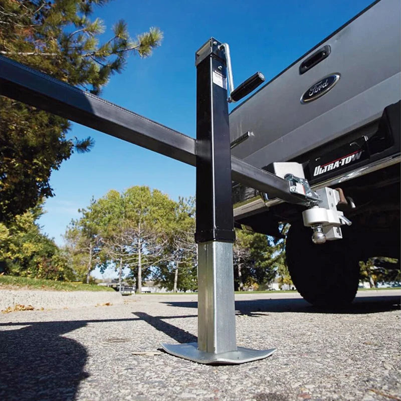 New High Quality 8000 Pound Heavy-duty Square Tube Trailer RV Jack Balance Lifting Support Leg Hitch Trailer Accessories 6