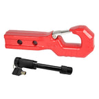 2-Inch Square Mouth Universal 40CR Steel Trailer Arm 8Ton Road Vehicle Rescue Trailer Hitch Refit Parts Tow Hook Car Accessories 2