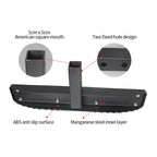 New 2-inch Receiver American Style Pedal Trailer Hitch Camp Trailer Accessories Off-road Rear Bumper Tow Hook Steel+ABS 200kg 5