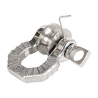 304 Stainless Steel U Shackle & Winch Recovery Pulley Block Rustproof Marine Grade Trailer Hitch Towing Snatch Block Set Parts 1