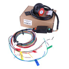 Universal 7 Pin European Trailer Wiring Harness Kit with CAN-Bus Decoder Bypass Relay for RV Caravan Towbar Towing Light System 1