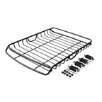Universal Auto Roof Top Luggage Carrier Racks Rail Cargo Rooftop Rack Frames Aluminium Alloy Car Roof Basket Frame for Suv 1