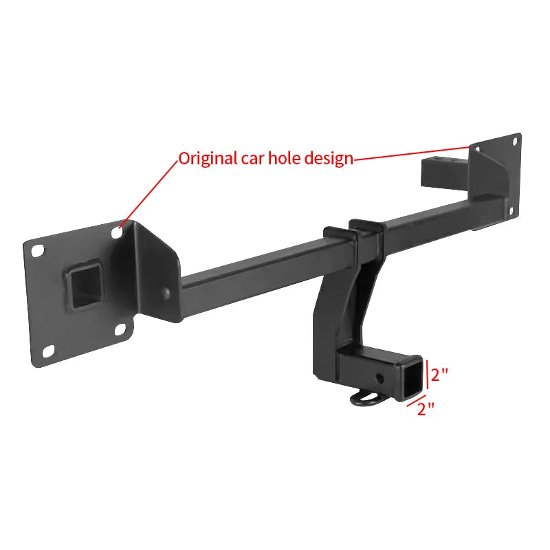 For Li Auto L7 L8 L9 Car Trailer Steel Rear Bumper Parts Car Tow bar Towing Hook Vehicle Trailer Hitch Accessories Coupling 4