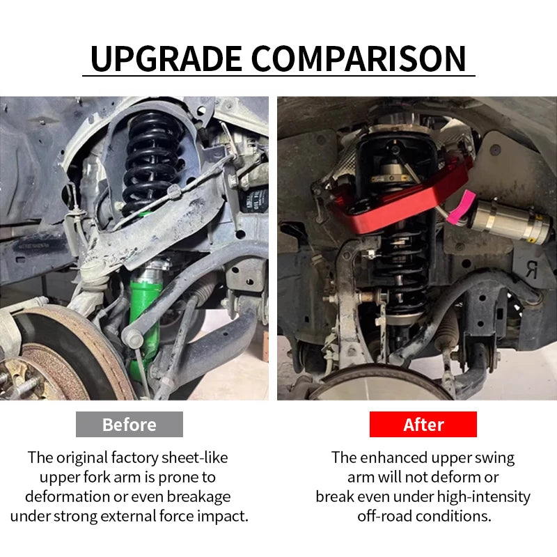 Adjustable Suspension Front Upper Control Arm Fits for Land Cruiser 100 LC100 Trailer Hitch Upper Swing Arm Parts 5