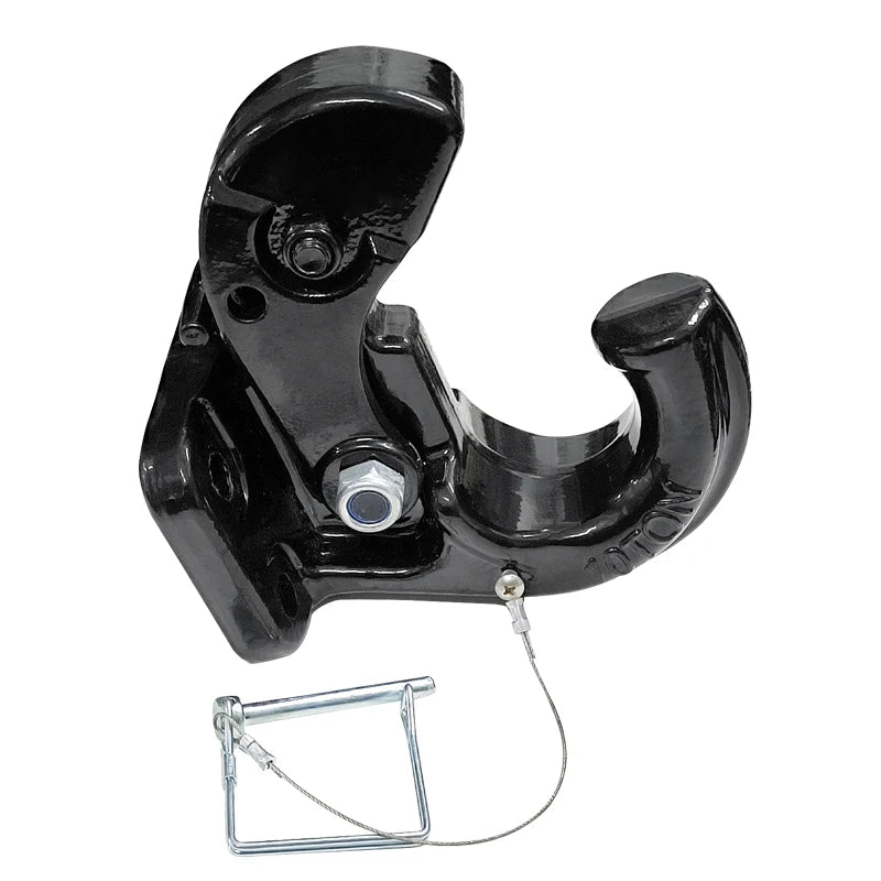 Heavy Duty 10 Ton Forged Pintle Hitch New Type Trailer Parts and Accessories Forged Tiger Head Hook Tow Hook Trailer Hitch 3