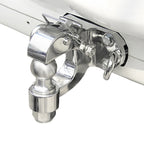 Stainless Steel Trailer Hitch 105x55mm Install Hole Off-road Refit Tow Hook Parts for PRADO Camp Trailer Car Accessories 3