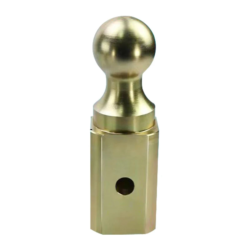 New High Quality Galvanized Steel Silver Gooseneck Trailer Hitch 2-5/16 Inch Tow Ball Max Load 30000lbs Camp Trailer Accessories 3