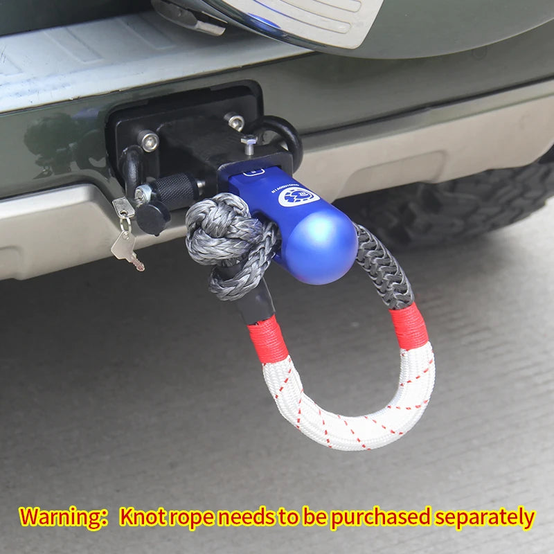 20Ton 2 Inch Shackle Hitch Arm Receiver Towing Trailer Aluminum Alloy Forged Trailer Arm Trailer Hitch Camp Trailer Accessories 6