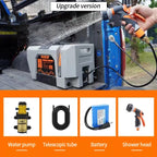 24L Portable Pressurized Outdoor PE Plastic Water Tank Trailer Hitch Water Container Overlanding Camp Accessories Bathing 3
