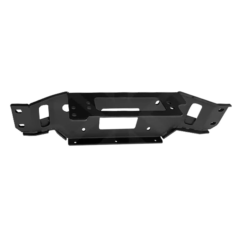 For Nissan Patrol Y61 Steel Front Bumper Winch Tray Bracket Trailer Winch Refit Parts Trailer Hitch Winch Cradle Car Accessories 6