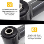 Fits Wranglers JL Adjustable-Length Eight-Short bar Linkage Front and Rear Axle Rod Thrust Rod Trailer Hitch Car Accessories 5