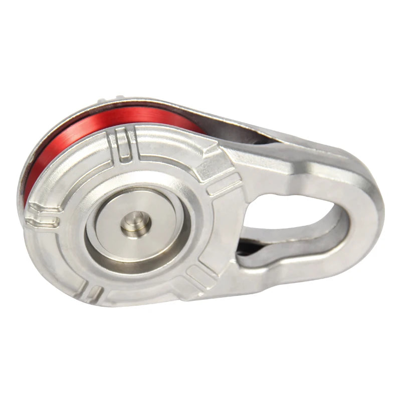 8T Towing Pulley Rope Guide Pulley for ATV/ AUV Winch Accessories 4x4 Off-Road Trailer Hitch Car Recovery 17600 Lbs Snatch Block 1