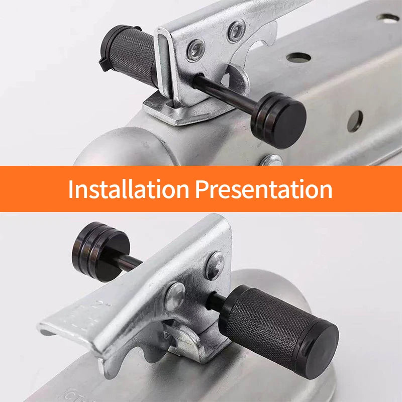 1/4 Inch Anti-Theft Trailer Coupler Lock Self-locking Car Trailer Anti-theft Lock Trailer Hitch Pin Parts & Accessory OEM 5