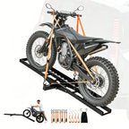 Heavy Duty 2 Inch Receiver Motorcycle Carrier Hitch Mount Tow Bar Motorcycle Transport Rack for Truck SUV Dirt Bike Scooter 2