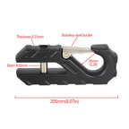 15000LBS Forging With Magnetic Attraction Winch Fairlead for Off-road Vehicle Winch Guide 3