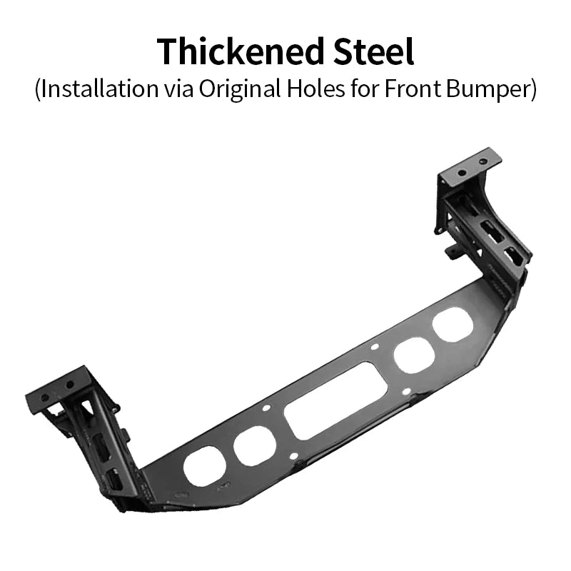 For Land Rover New Defender 90 Front Bumper Winch Tray Bracket Trailer Hitch Frame OEM ODM Mounting Rack Holder Car Accessories 2