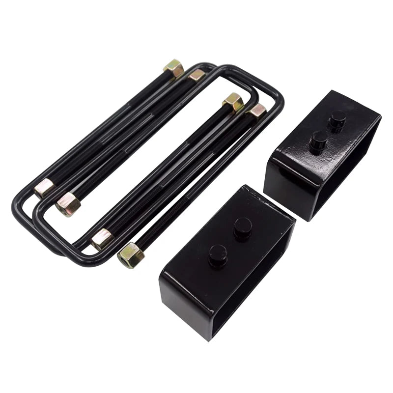 Fits for F-150 Raptor Pickup Truck 2-inch Lift Kit with Front & Rear Leaf Spring Lift Blocks Trailer Hitch Parts Car Accessories 1