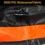 High-Capacity 500D PVC Waterproof Roof Carrier Bag Large 750L Car Rooftop Cargo for Trailer Parts & Accessories 6
