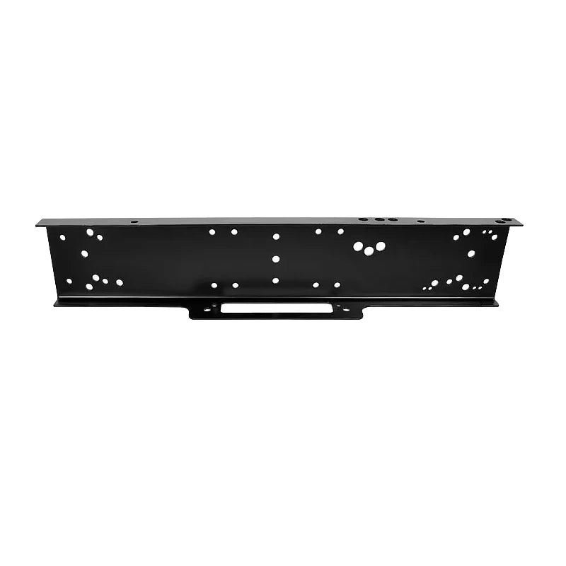 For Isuzu QingLing TAGA Pickup Truck Steel Winch Tray Bracket for Front Bumper Winch Mounting Rack Holder Frame Trailer Hitch 4