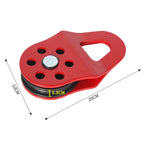 Heavy Duty Forged 17600lbs Pulley Winch Snatch Block Parts 4x4 Off-Road Recovery Towing Pulley Trailer Hitch Car Accessories 5
