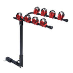 Bike Carrier Hitch Bike Rack Bicycle Rack Fits Rear Bumper 2inch Receiver Trailer Hitch Accessories Tilting Bike Rack Carrier 1