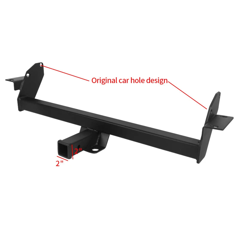 New High Quality Pajero Car Tow Bar Steel Rear Bumper 2inch Receiver Offroad Parts Towing Hook Vehicle Van Trailer Hitch 4
