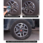Fits for Land Cruiser Car LC80 LC4500 Manual Shaft Head Lock Clutch Hub Lock Trailer Hitch Parts Car Accessories 6