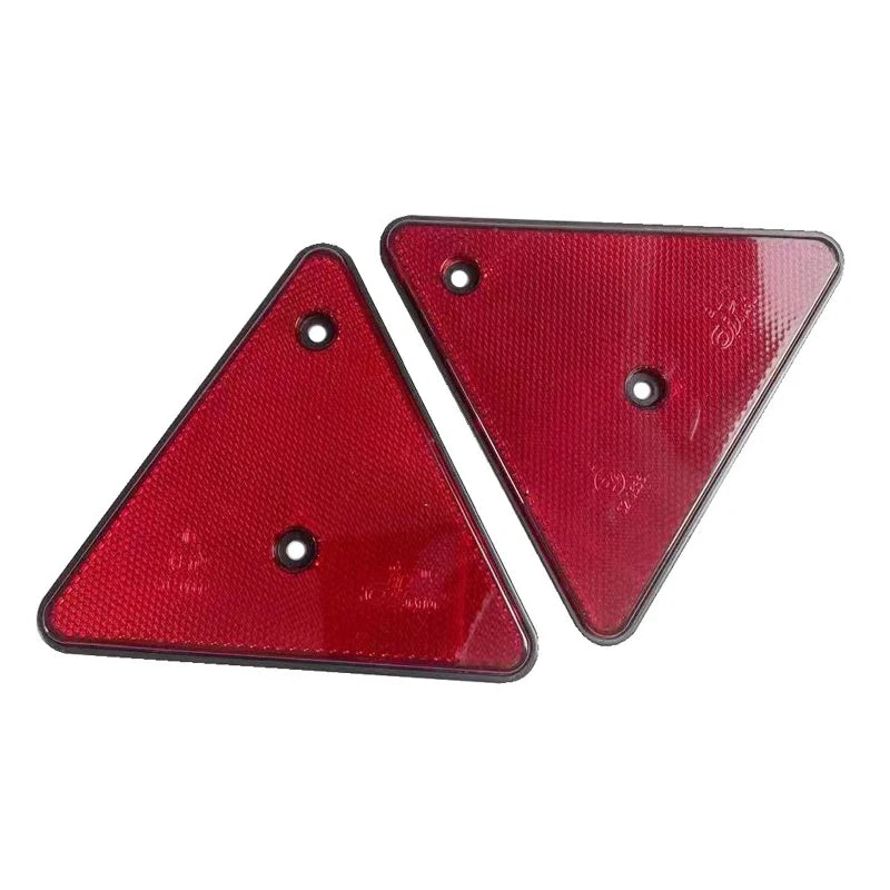Plastic Anti Rear End Collision RV Off-road Trailer Reflector Triangle Reflector Plate Trailer Hitch Accessories 4