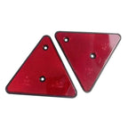 Plastic Anti Rear End Collision RV Off-road Trailer Reflector Triangle Reflector Plate Trailer Hitch Accessories 4
