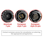For Nissan Patrol Y62 European 13 Pin Trailer Wiring Harness Vehicle Specific Wiring Kit OE Fitment Towing Harness Hitch Parts 2