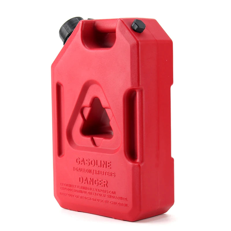 1Gal Plastic Red Oil Drum Container 3.8L Outdoor Water Tank for SUV Car UTV ATV-for Trailer Hitch Camp Trailer Accessories Parts 3