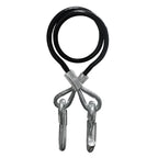 3500LBS Spring Steel Wire Rope Trailer Safety Rope, Trailer Hitch Accessories 4