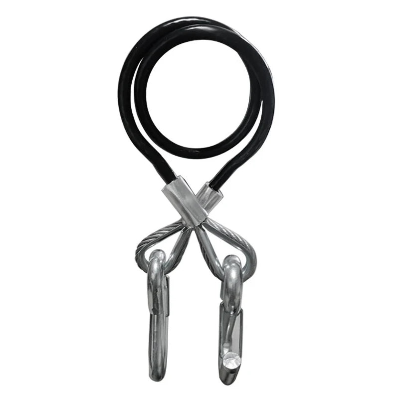 3500LBS Spring Steel Wire Rope Trailer Safety Rope, Trailer Hitch Accessories 4