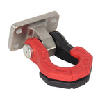New Heavy Duty Steel 11000lbs Detachable Base Release Tow Hook Creative Car Shackle Trailer Hitch Receiver Parts Pintle Hook 5