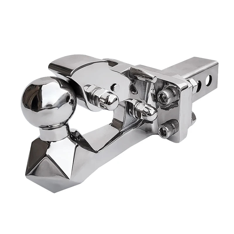 Stainless Steel Trailer Hook Match 2inch Receiver of Rear Bumper Off-road Refit Parts Trailer Hitch Arm Camping Car Accessories 5
