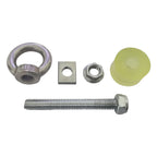 Customized M8 Metric Inch Ring Nut Screw Eye Nuts 304 Stainless Steel Heavy Industrial Bolt for Trailers Circular Ring Design 6