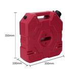 1.8 Gallon Square PE Outdoor Offroad Oil Bucket 6.8L Portable Emergency Oil Can Water Tank Overlanding Camping Car Accessories 3
