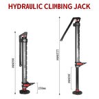 Customizable 2 Ton Hydraulic Climbing Car Jack Rescue Tools Kit Manual Offroad Monkey Climbing Pole Trailer Hitch Accessories 2