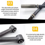 Patrol Y60 Y61 Adjustable-Length Rear Axle Rod Four-bar Linkage Thrust Rod Trailer Hitch Off-road Parts Car Accessories 5