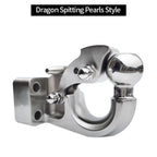 For Pajero V97 V93 V73 Offroad Trailer 304 Stainless Steel Towing Hook with Tow Ball Trailer Hitch Base Install Car Accessories 5