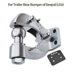 Offroad Trailer 304 Stainless Steel Towing Hook for Deepal G318 with Tow Ball Trailer Hitch Base Install Car Accessories Parts 4