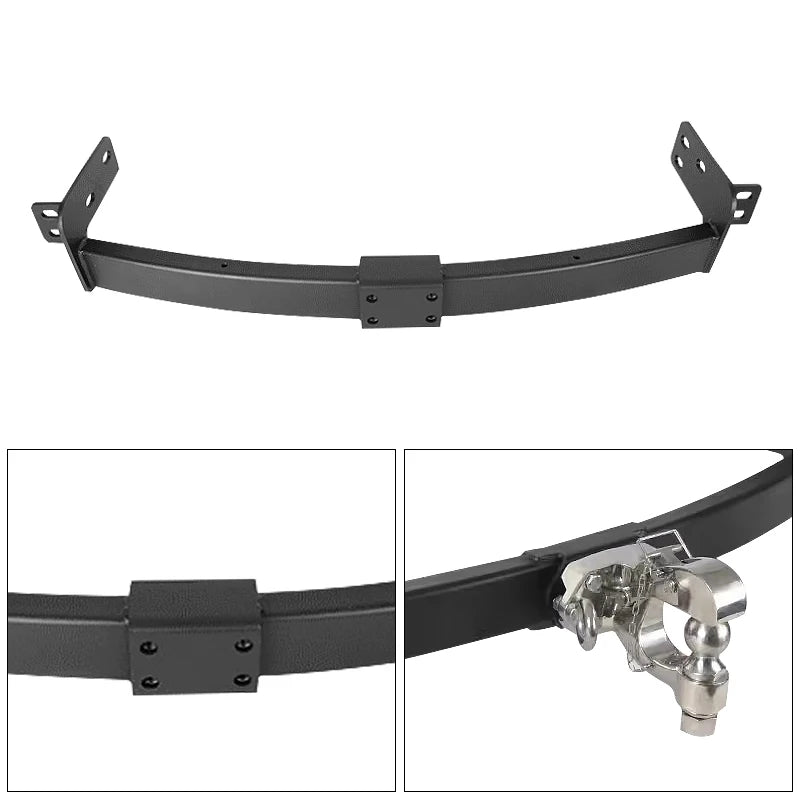 For Nissan Terra Car Tow bar Parts X-Terra Towing Hook Vehicle Trailer Hitch Accessories Steel Rear Bumper Coupling Device 6