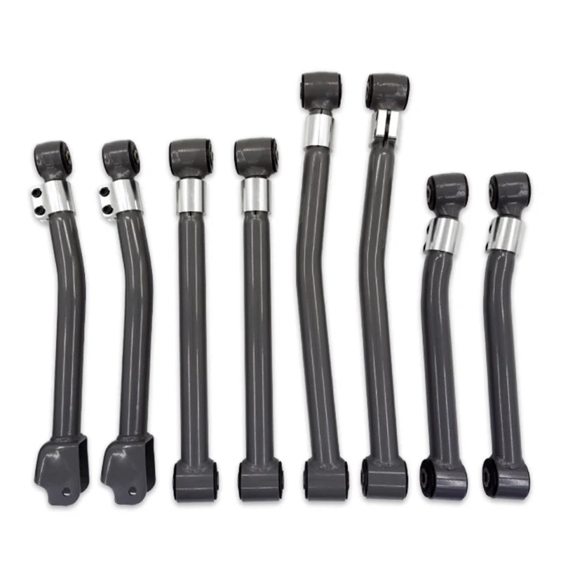 Fits Wranglers JL Adjustable-Length Eight-Short bar Linkage Front and Rear Axle Rod Thrust Rod Trailer Hitch Car Accessories 2