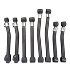 Fits Wranglers JL Adjustable-Length Eight-Short bar Linkage Front and Rear Axle Rod Thrust Rod Trailer Hitch Car Accessories 2