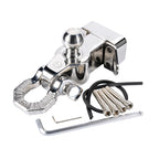 Stainless Steel Trailer Hitch Detachable U-shape Shackle With Ball Towing Off-road Refit Parts Tow Hook Accessories 1