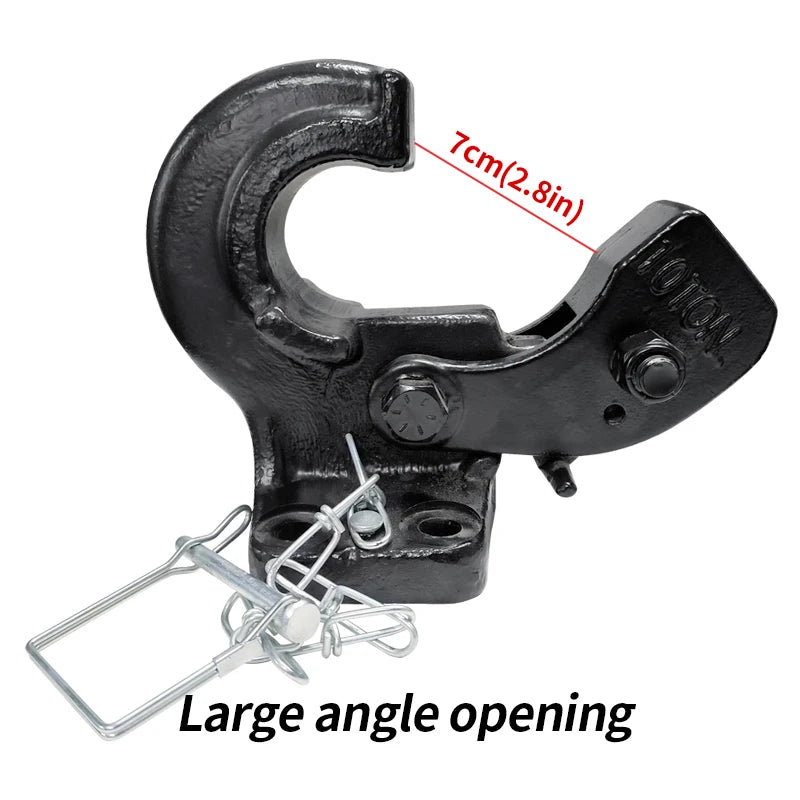 22000lbs Forged Tow Hook 4x4 off Road Parts Strong Carrying Capacity Trailer Hitch Refit Towing Car Accessories 4