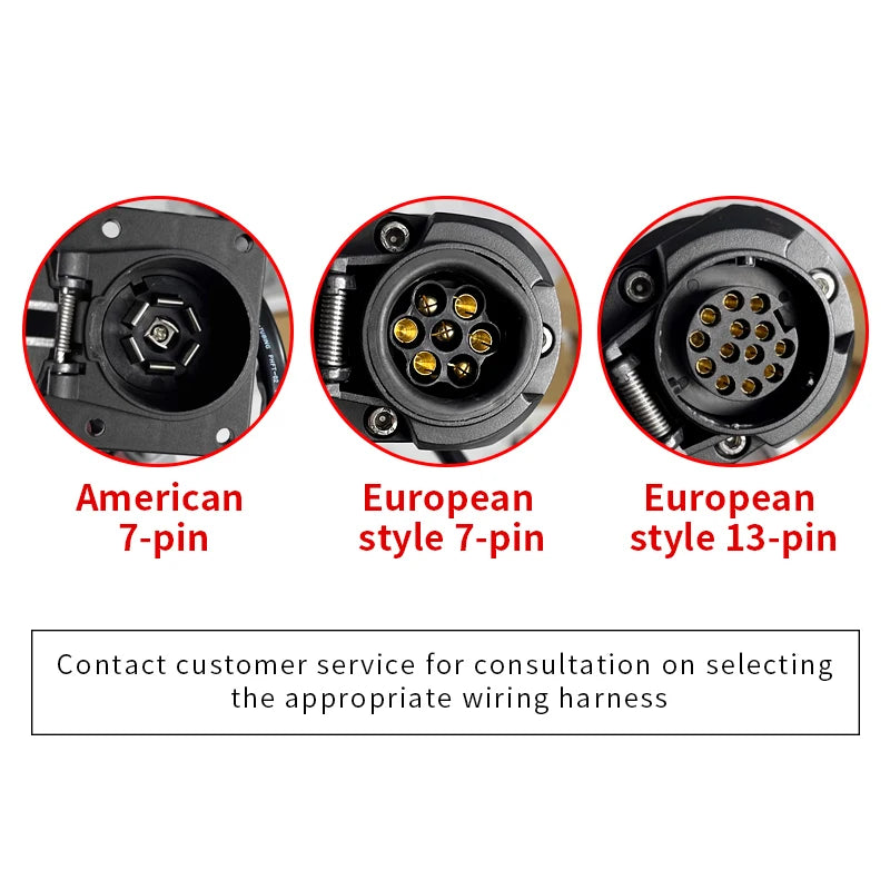 For Toyota Land Cruiser LC150 European 13 Pin Trailer Harness Plug and Play Trailer Wire Parts OE Vehicle Specific Wiring Kit 4